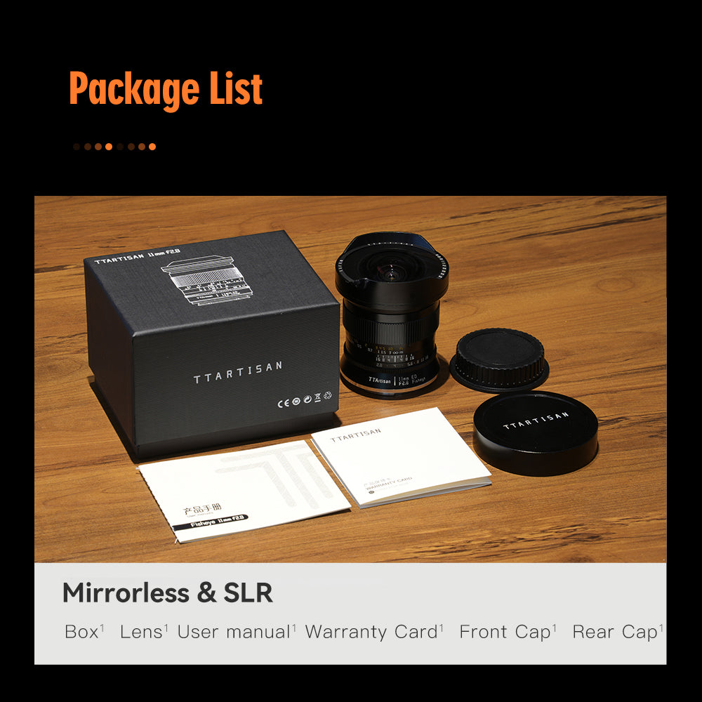 11mm F2.8 Fisheye Multi mount