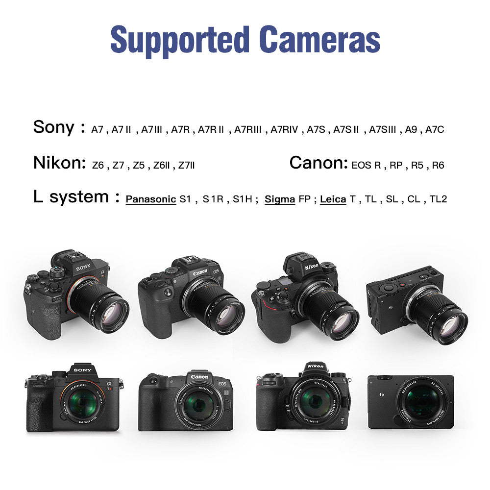 TTArtisan 50mm F1.4 Ngàm đa năng